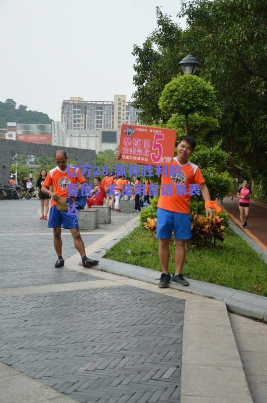 亿万28:赢得胜利的喜悦，无法用言语来表达